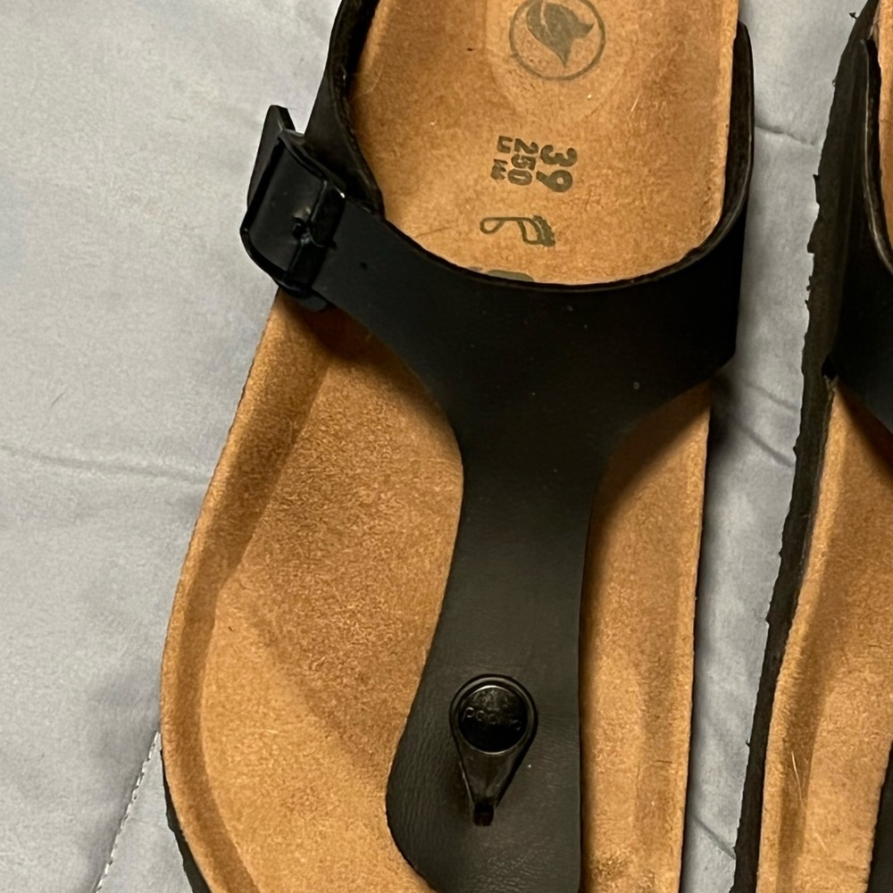 Papillio sandals. Gizeh grooved. Size 39(8)